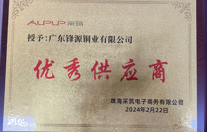 優(yōu)秀供應(yīng)商