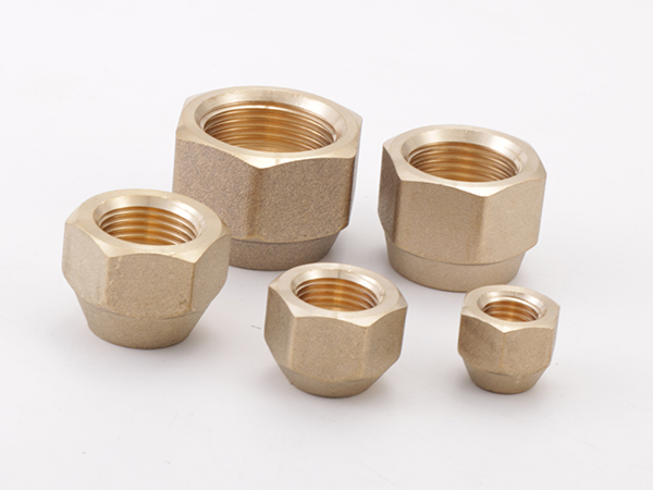 加厚鍛壓磨砂黃銅螺母