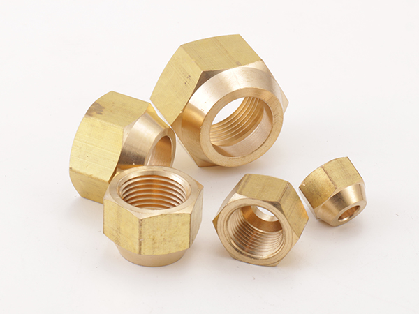 光面黃銅螺母